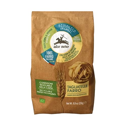 TAGLIATELLE 100% SFARINATO DI FARRO BIO ALCE NERO TAGLIATELLE 100% SFARINATO DI FARRO BIO ALCE NERO von Let's Organic MARKET