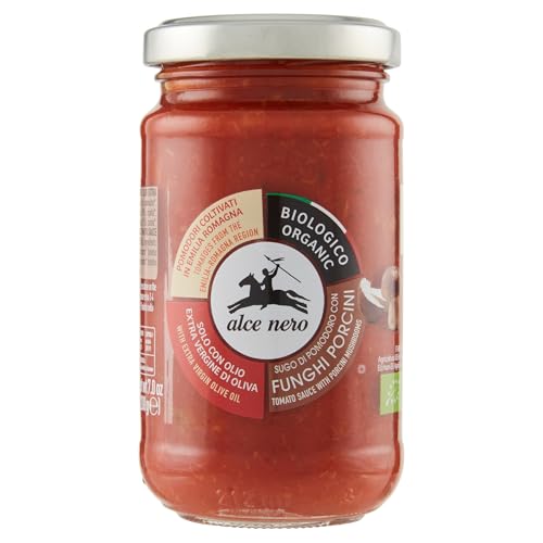 alce nero Tomatensauce mit Steinpilzen (200 g) - Bio von Alce Nero