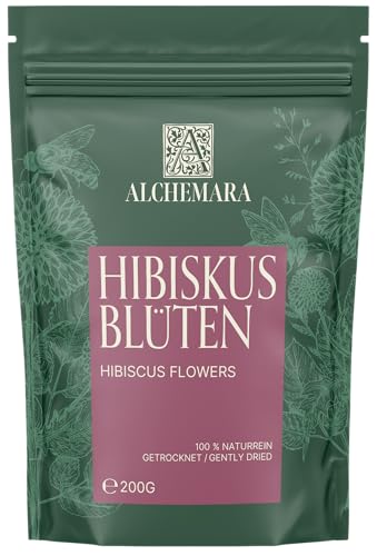 Hibiskusblütentee Alchemara 200g – Blühende Harmonie für die Sinne von Alchemara