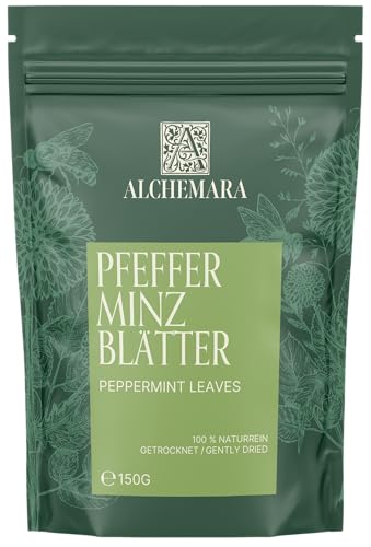 Pfefferminztee lose Alchemara 150g – Belebende Frische aus dem Garten der Natur von Alchemara