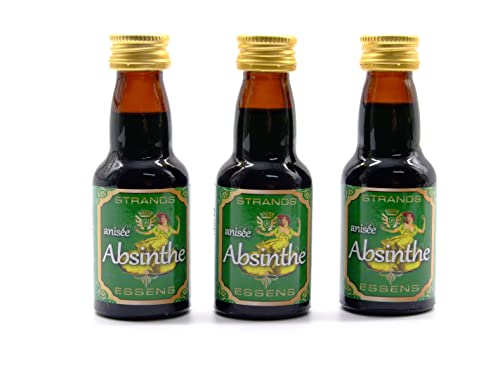 Absinthe 3x25 ml – alkoholfreier | Essenz für Wodka | Aroma für Kuchen Absinthe 3x25 ml – alkoholfreier | Essenz für Wodka | Aroma für Kuchen von AlcoFermBrew