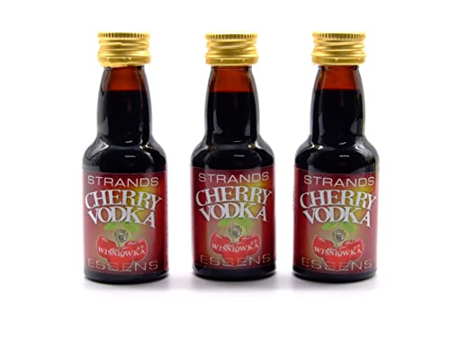 Cherry Vodka 3x25 ml – alkoholfreier | Essenz für Wodka | Aroma für Kuchen Cherry Vodka 3x25 ml – alkoholfreier | Essenz für Wodka | Aroma für Kuchen von AlcoFermBrew
