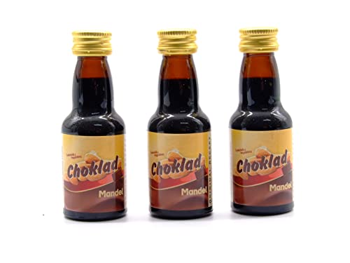 Choklad 3x25 ml – alkoholfreier | Essenz für Wodka | Aroma für Kuchen von AlcoFermBrew