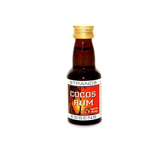 Essenz für Wodka 25 ml – alkoholfreier | Aroma für Kuchen (Cocos Rum) von AlcoFermBrew