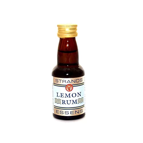 Essenz für Wodka 25 ml – alkoholfreier | Aroma für Kuchen (Lemon Rum) von AlcoFermBrew