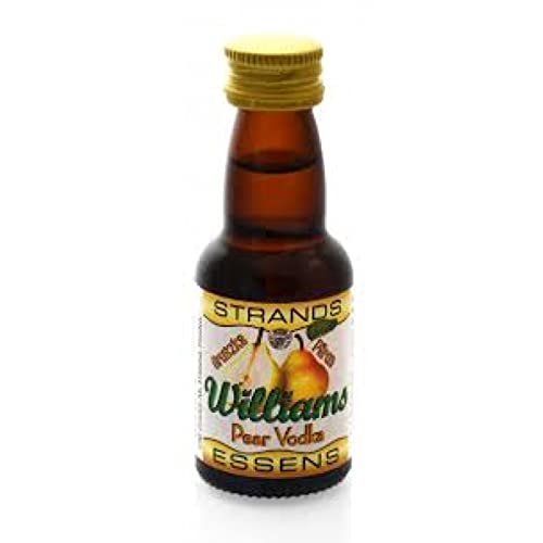 Essenz für Wodka 25 ml – alkoholfreier | Aroma für Kuchen (Williams Pear) von AlcoFermBrew