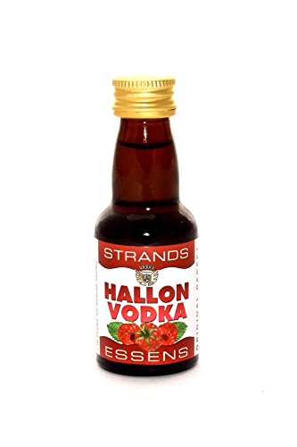 Essenz für Wodka - Hallon Vodka 25ml - Strands (Alkoholfrei) | Aroma für Wodka | Geschmack für Wodka | Wodka-Geschmack von AlcoFermBrew