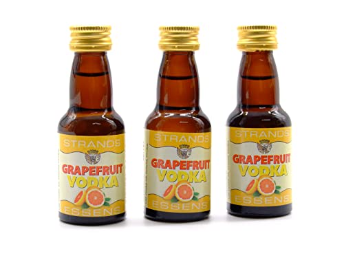 Grapefruit 3x25 ml – alkoholfreier | Essenz für Wodka | Aroma für Kuchen von AlcoFermBrew
