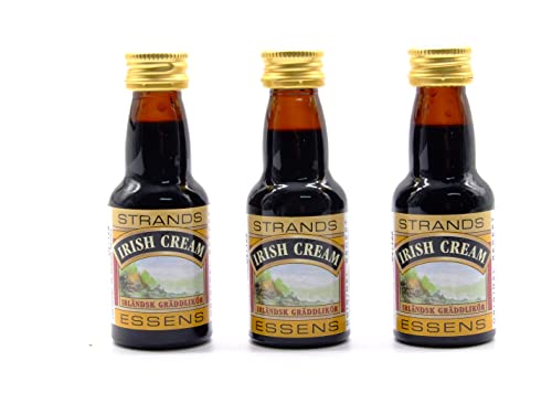 Irish Cream 3x25 ml – alkoholfreier | Essenz für Wodka | Aroma für Kuchen Irish Cream 3x25 ml – alkoholfreier | Essenz für Wodka | Aroma für Kuchen von AlcoFermBrew