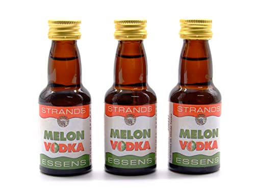 Melon Vodka 3x25 ml – alkoholfreier | Essenz für Wodka | Aroma für Kuchen Melon Vodka 3x25 ml – alkoholfreier | Essenz für Wodka | Aroma für Kuchen von AlcoFermBrew