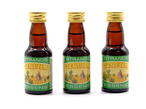 Tequila 3x25 ml – alkoholfreier | Essenz für Wodka | Aroma für Kuchen Tequila 3x25 ml – alkoholfreier | Essenz für Wodka | Aroma für Kuchen von AlcoFermBrew