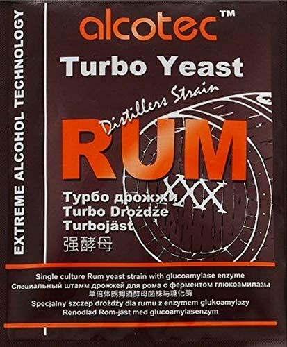 AlcoTec HUGBERT Turbohefe Rum + GA Vodka Alkohol Gärhefe Weinhefe Brennhefe gären, 40 Stück AlcoTec HUGBERT Turbohefe Rum + GA Vodka Alkohol Gärhefe Weinhefe Brennhefe gären, 40 Stück von Alcotec