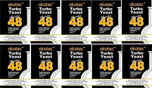AlcoTec Turbohefe Classic 48-20% in 5 Tagen! (10 Packungen) von AlcoTec
