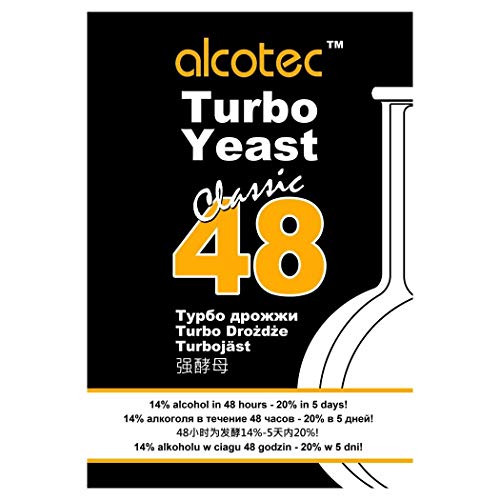 AlcoTec Turbohefe Classic 48-20% in 5 Tagen! (10 Packungen) von Alcotec