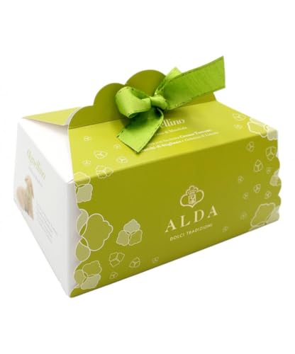 Marzipan Osterlamm mit Gianduja Nougat, Pistazien & Zitronengelee Füllung, per Hand in Apulien Italien gefertigt in edler Geschenkverpackung Marzipan Osterlamm mit Gianduja Nougat, Pistazien & Zitronengelee Füllung, per Hand in Apulien Italien gefertigt in edler Geschenkverpackung von Alda
