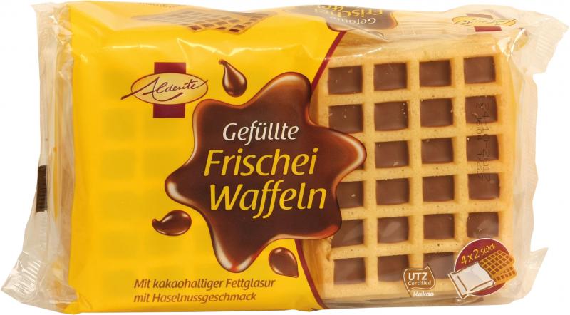 Aldente Gefüllte Frischei Waffeln Haselnuss Aldente Gefüllte Frischei Waffeln Haselnuss von Aldente