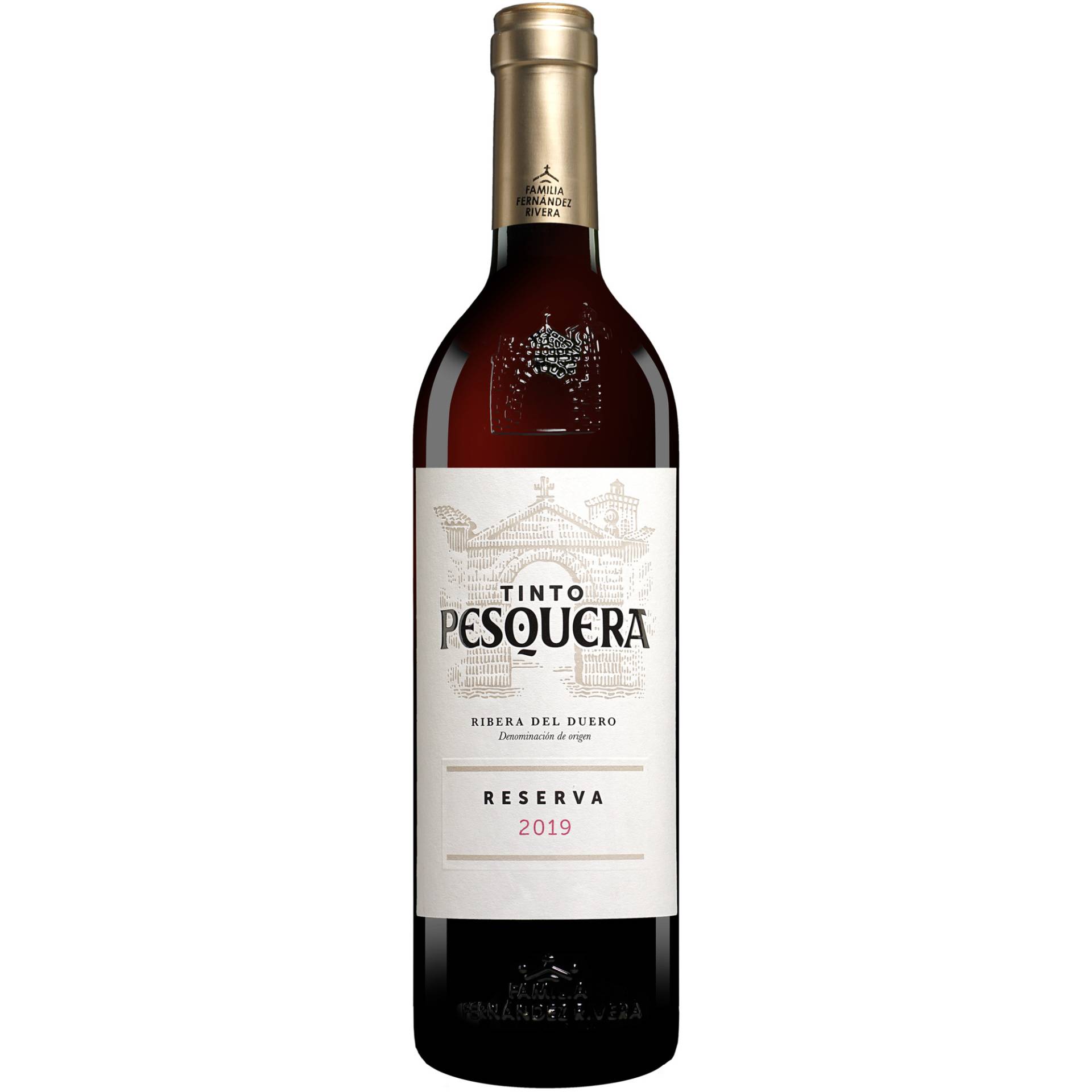 Pesquera Reserva 2019  0.75L 15% Vol. Rotwein Trocken aus Spanien von Alejandro Fernández