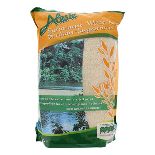 Alesie Surinamischer weißer Reis Beutel 4,5 Kilo von Alesie