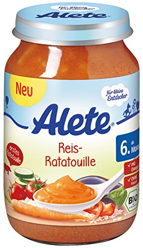 Alete Reis-Ratatouille, 6er Pack (6 x 190 g) von Alete