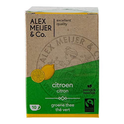 Grüner Zitronentee, FT 6 Packungen x 10 Beutel x 2 Gramm von Alex Meijer