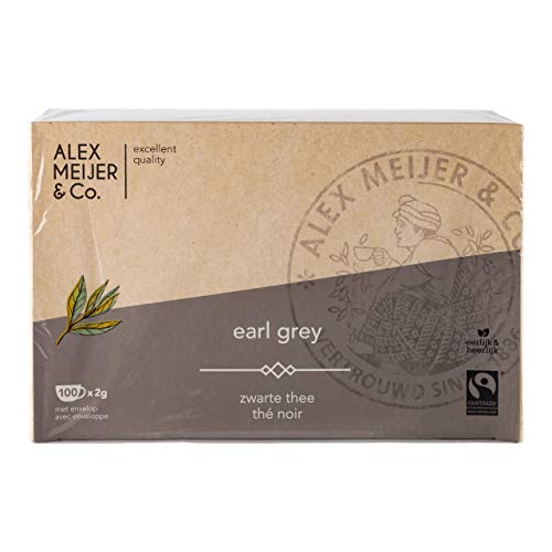 Tea earl grey, FT Box 100 Stück x 2 Gramm von Alex Meijer