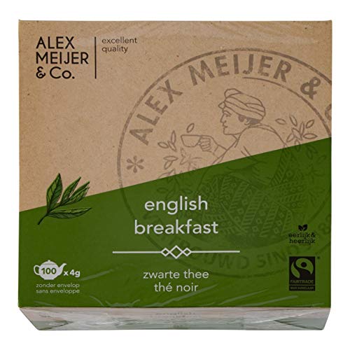 Tee Englisches Frühstück, FT Pak 100 Stück x 4 Gramm von Alex Meijer