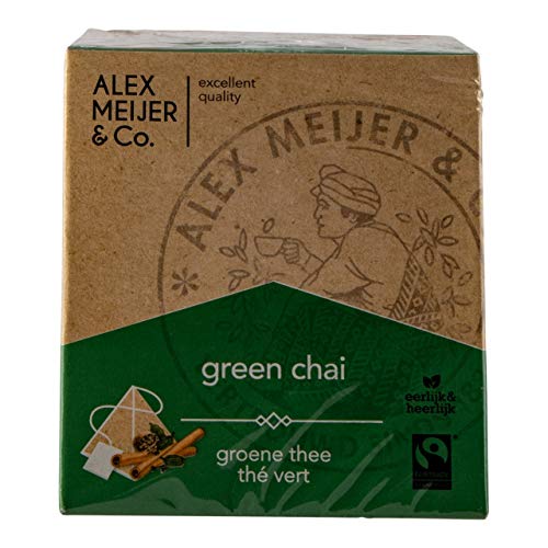 Tee grüner Chai, FT Packung 32 Gramm von Alex Meijer