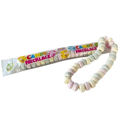 10 Stk. je 17g Süße Ketten Candy Necklace extra lang einzeln verpackt Kindergeburtstag Süßigkeiten Candy Bar… von Dttra
