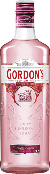 Gordon's Premium Pink Distilled Gin 37,5% vol. 0,7 l von Alexander Gordon Company