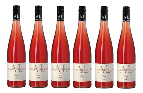 6x 0,75l - 2021er - Alexander Laible - Rosé ** - Qualitätswein Baden - Deutschland - Rosé-Wein trocken von Alexander Laible