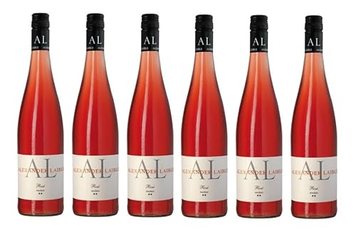 6x 0,75l - 2021er - Alexander Laible - Rosé ** - Qualitätswein Baden - Deutschland - Rosé-Wein trocken von Alexander Laible