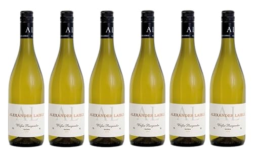 6x 0,75l - 2022er - Alexander Laible - Weißer Burgunder - SL *** - Qualitätswein Baden - Deutschland - Weißwein trocken 6x 0,75l - 2022er - Alexander Laible - Weißer Burgunder - SL *** - Qualitätswein Baden - Deutschland - Weißwein trocken von Alexander Laible