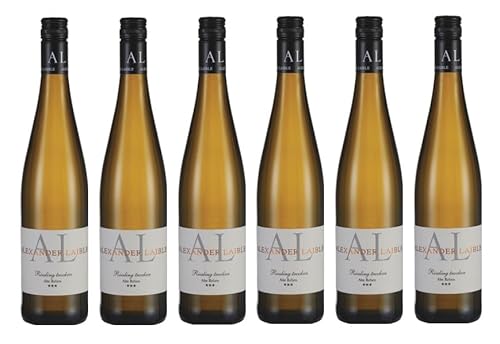 6x 0,75l - 2022er - Alexander Laible - Riesling - Alte Reben *** - Qualitätswein Baden - Deutschland - Weißwein trocken von Alexander Laible