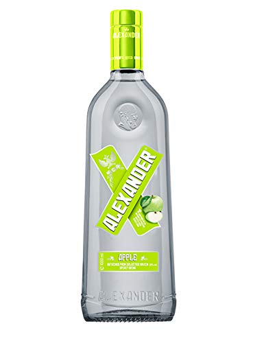 Alexander Apple 28% Vol. – Spirituose mit Apfelgeschmack - 1000 ml Flasche von Alexander