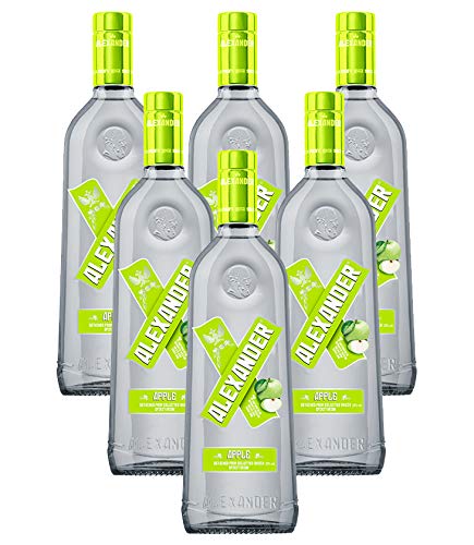 Alexander Apple 28% Vol. – Spirituose mit Apfelgeschmack - 6 x 200 ml Alexander Apple 28% Vol. – Spirituose mit Apfelgeschmack - 6 x 200 ml von Alexander