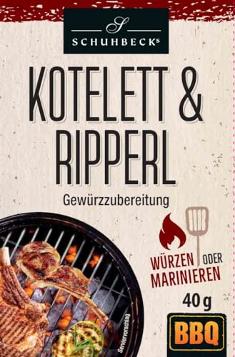 BBQ Kotelett und Ripperl Gewürzzubereitung (Tüte) von ALFONS SCHUHBECK