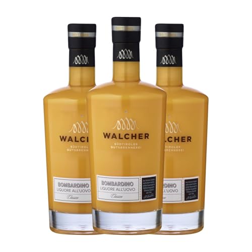Liköre Alfons Walcher Bombardino Eierlikör Friuli Isonzo 70 cl (Karton mit 3 Flaschen von 70 cl) von Alfons Walcher