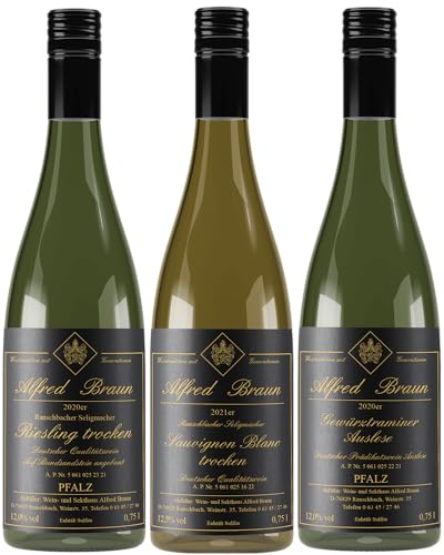 Probierpaket „exklusive Weißweine aus der Pfalz" | Weinhaus ALFRED BRAUN Probierpaket „exklusive Weißweine aus der Pfalz" | Weinhaus ALFRED BRAUN von Alfred Braun