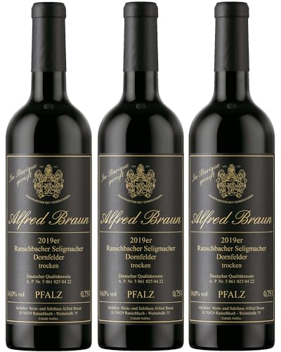 WEINHAUS ALFRED BRAUN Rotwein Dornfelder trocken Barrique | Pfalz von Alfred Braun