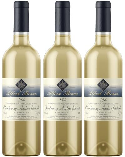 WEINHAUS ALFRED BRAUN | Weißweine Chardonnay Auslese feinherb | Pfalz von Alfred Braun