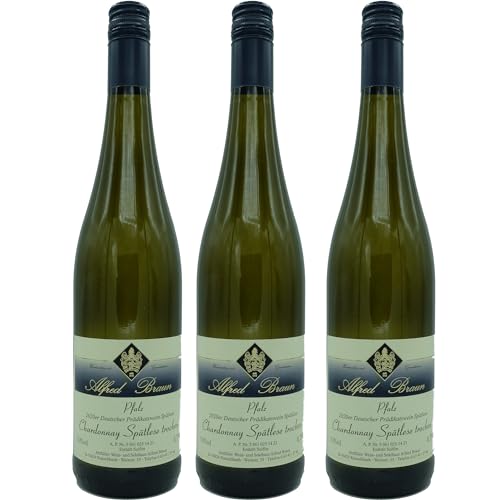 WEINHAUS ALFRED BRAUN | Weißwein Chardonnay Spätlese trocken | Pfalz von Alfred Braun