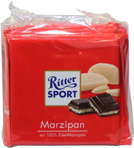 Ritter Sport Marzipan Schokolade 100g 5er Pack von Ritter Sport