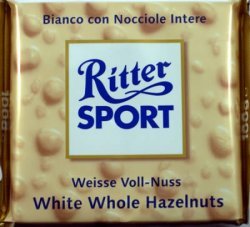 Ritter Sport Weiße Voll-Nuss 5 x 100g von Ritter Sport