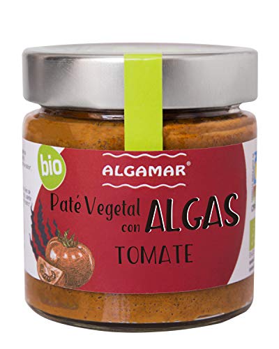 Pate vegetal con algas y tomate Bio 180g Algamar von Algamar