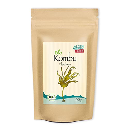 ALGENLADEN BIO Kombu Flakes - 100 g | essbare Algen | Grundlage für Dashi | Algen aus dem Atlantik | Rohkost | Vegan ALGENLADEN BIO Kombu Flakes - 100 g | essbare Algen | Grundlage für Dashi | Algen aus dem Atlantik | Rohkost | Vegan von ALGEN LADEN