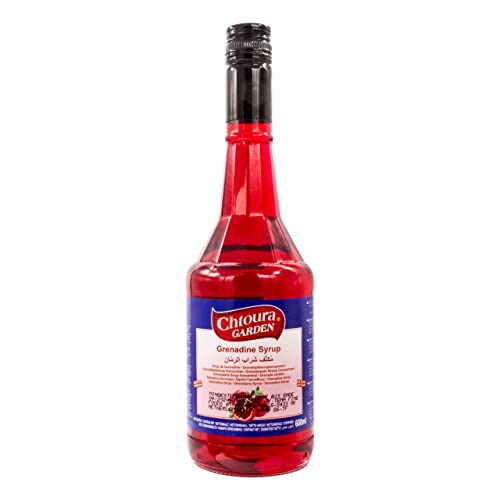 Chtoura Garden - Grenadine Granatapfel Syrup - Granatapfelsirup - Sirup Konzentrat - 600 ml Glasflasche von Alibabashop