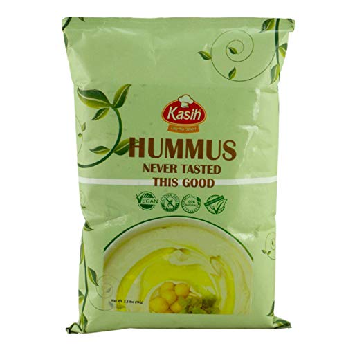 Kasih - Hummus bi Tahina Arabisches Kichererbsenpüree im Beutel 1 kg von Alibabashop