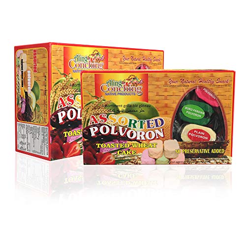Aling Conching Polvoron, gerösteter Weizenkuchen, Nettogewicht 500 g, 2 Stück von Aling Conching