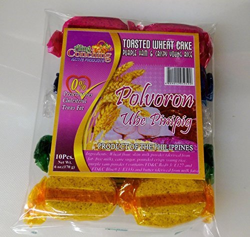 Polvoron UBE Pinipig, 3 Stück, 10 Stück pro Packung Aling Conching Polvoron UBE Pinipig, 3 Stück, 10 Stück pro Packung Aling Conching von Aling Conching