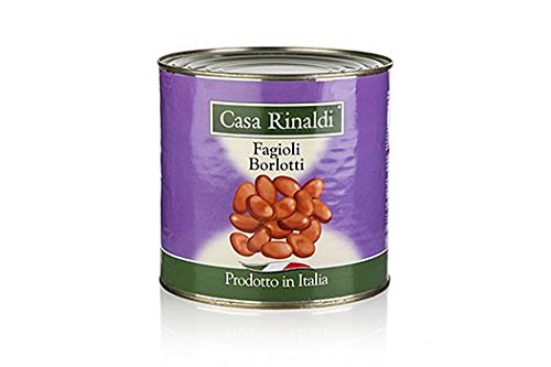 Borlotti Bohnen - Fagioli Borlotti, gegart, 2,5 kg Borlotti Bohnen - Fagioli Borlotti, gegart, 2,5 kg von Alis srl